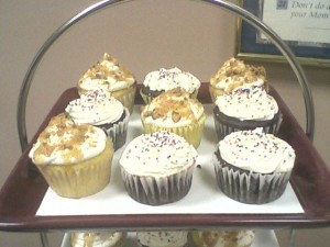 cupcakes-displayed