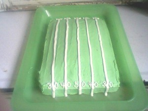 football-cake
