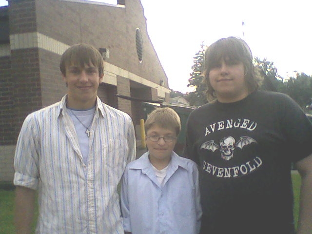 Boys at Casey's Grad