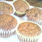 Zucchini Raisin Walnut Muffins