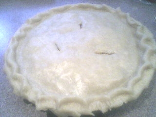 Apple Pie uncooked