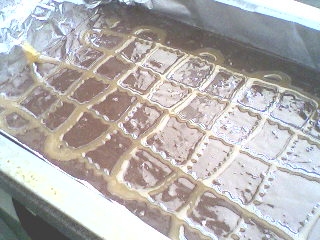 Caramel brownies.4