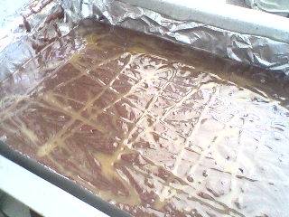 Caramel brownies