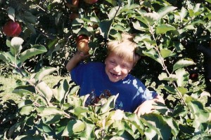 Casey Apple picking