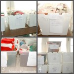 Christmas Organizing collage