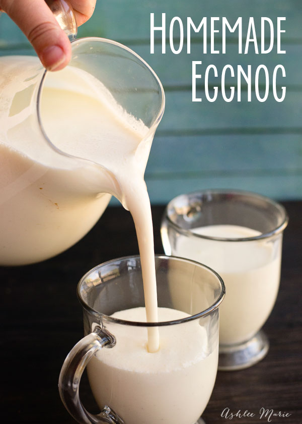 Homemade Eggnog Recipe