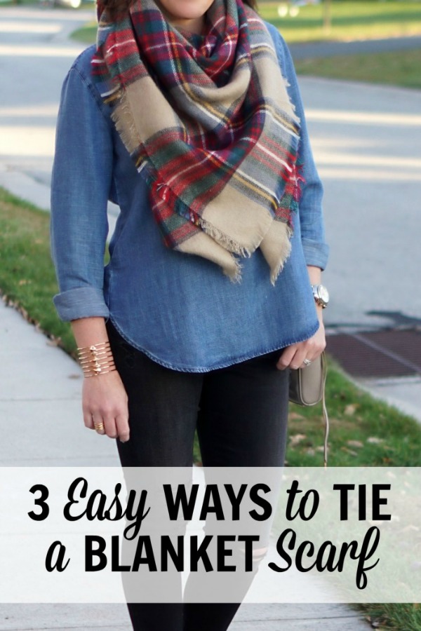 3 Easy Ways to Tie a Blanket Scarf