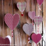 How to make 3D Paper Hearts :: Instructions on HoosierHomemade.com