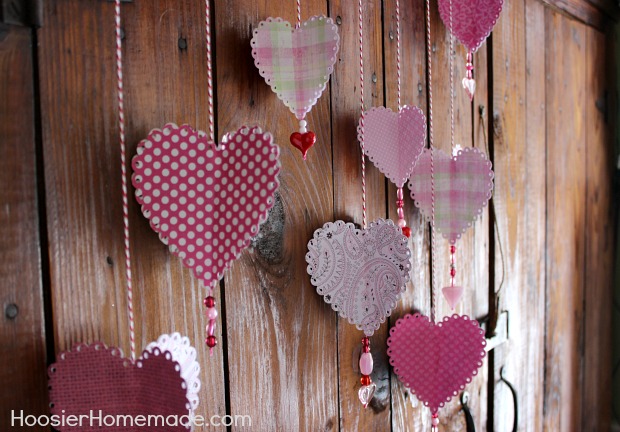 How to make Paper Hearts - Hoosier Homemade