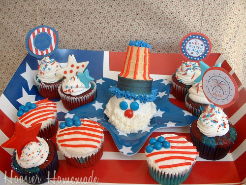 fourth of july cupcakes. Fourth of July Cupcakes.