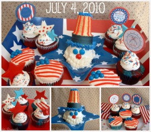 4th Cupcake collage.2010