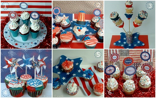 fourth of july cakes. Fourth of July Cupcakes
