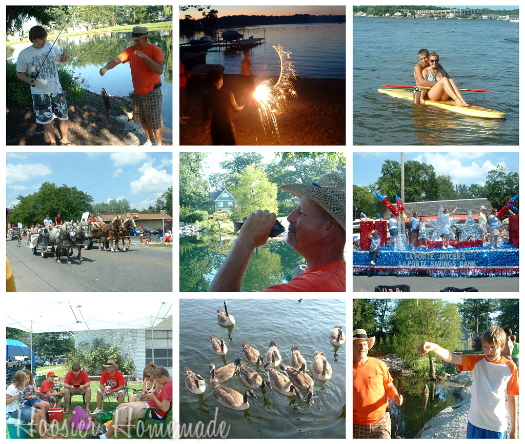 4th of July collage