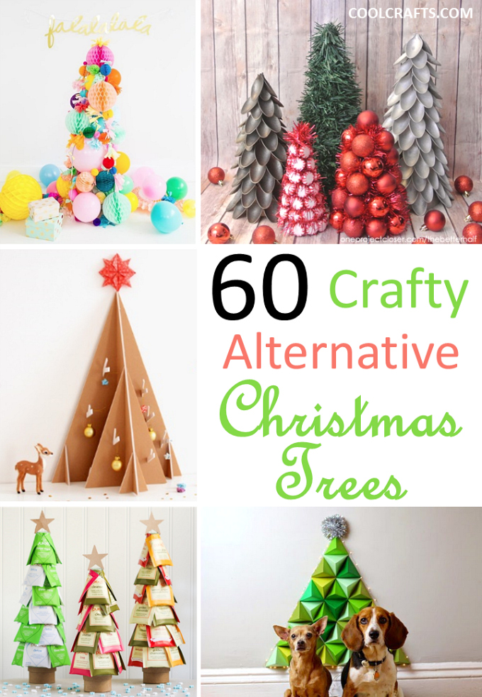 60 Crafty Christmas Tree Alternatives