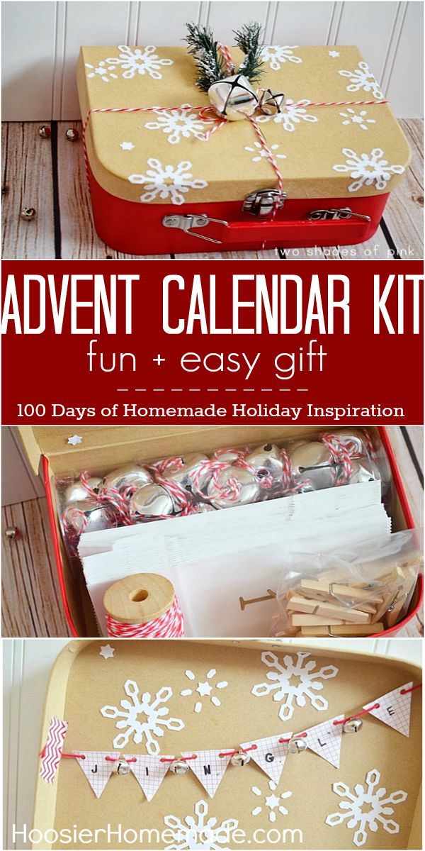 Advent Calendar Kit: Holiday Inspiration - Hoosier Homemade