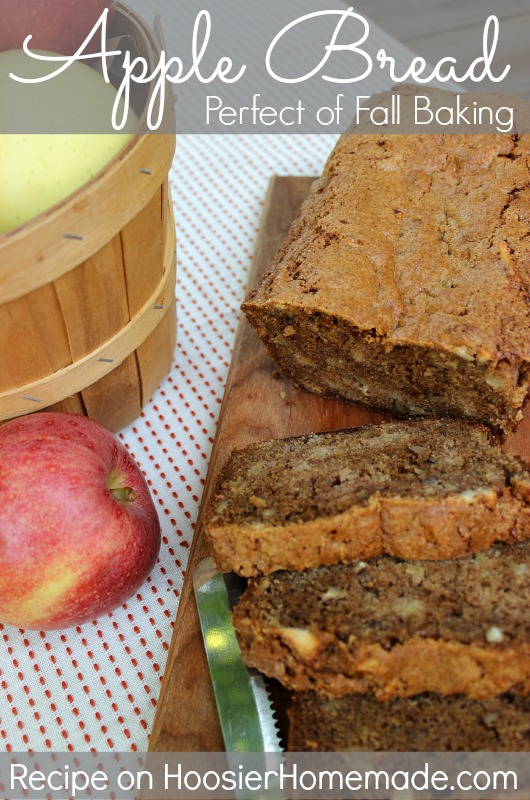 Apple Bread :: Recipe on HoosierHomemade.com