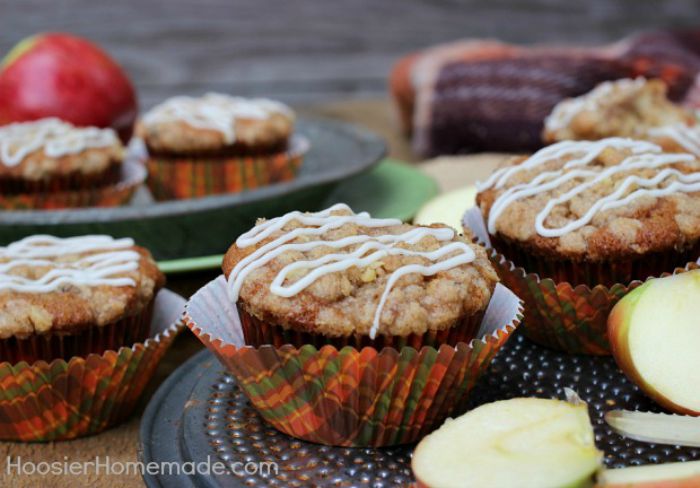 Apple Crumble Cupcakes