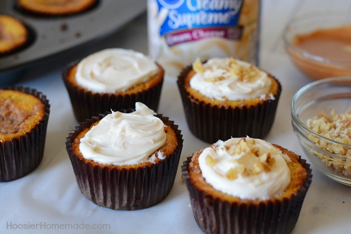 Apple Crumble Pie Cupcakes