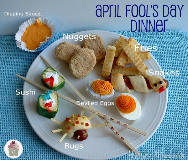 April Fools Day Dinner :: Recipes on HoosierHomemade.com