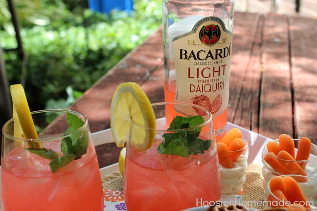 Easy Summer Entertaining with Bacardi :: HoosierHomemade.com