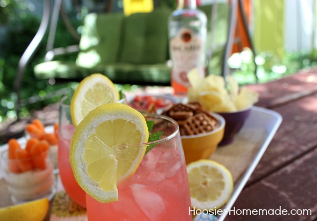 Easy Summer Entertaining with Bacardi :: HoosierHomemade.com