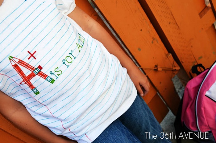 Back to School Crafts-Shirt