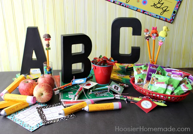 Back to School Party | Details on HoosierHomemade.com