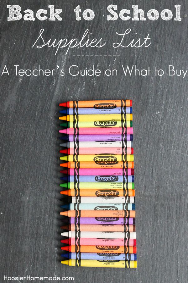 School shopping can be overwhelming! What if you knew exactly what you should and should not bother buying? This Teacher’s Guide on What to Buy from Your Back to School Supplies List will help. Click on the Photo for the Details!