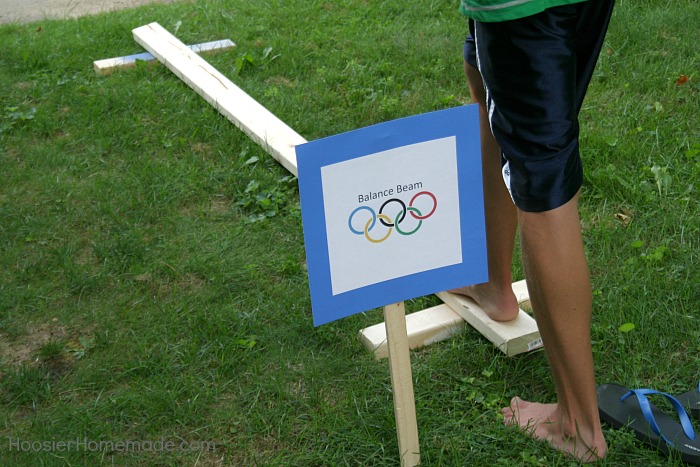 BACKYARD OLYMPICS -- Get the whole family involved in the Olympic Games! These fun and EASY Backyard Olympic Games include Javelin Throw, Balance Beam, Discus Throw, Bean Bag Toss and Water Bucket Relay! 