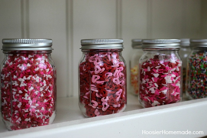 BAKING CABINET ORGANIZATION -- In minutes you can have your baking supplies organized and your finger tips ready to use!