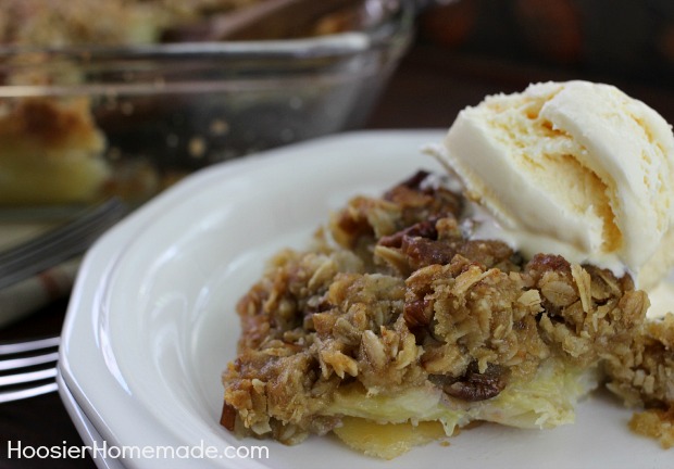 Banana Bread Cobbler | Recipe on HoosierHomemade.com