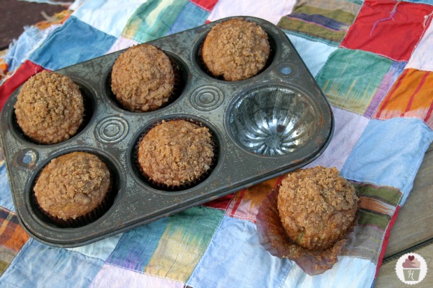 Banana Crumb Muffins - Hoosier Homemade