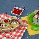 Banana Split Cupcakes - July 2012