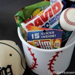 Sports Themed Gift Bucket | Details on HoosierHomemade.com