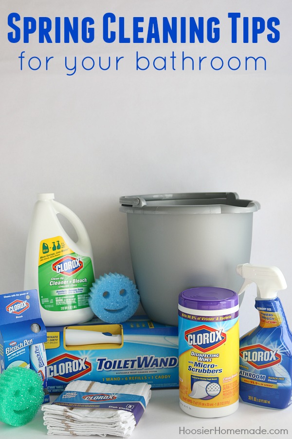 How to Make a Bathroom Cleaning Kit