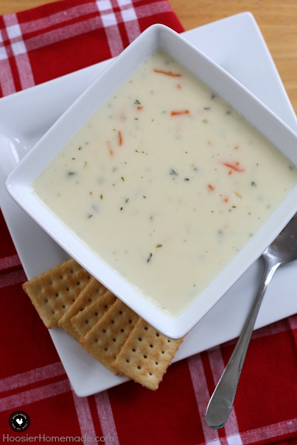 Warm up with this comforting and EASY soup in less than 20 minutes! Celebration National Soup Month! 