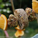 Vintage Recycled Bird Feeding Station :: HoosierHomemade.com