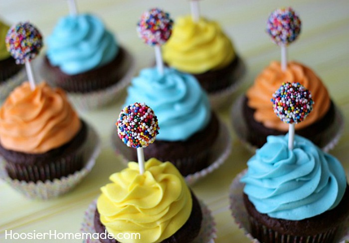 Birthday Party Cupcake Decorating Ideas For Kids - hand stitched living