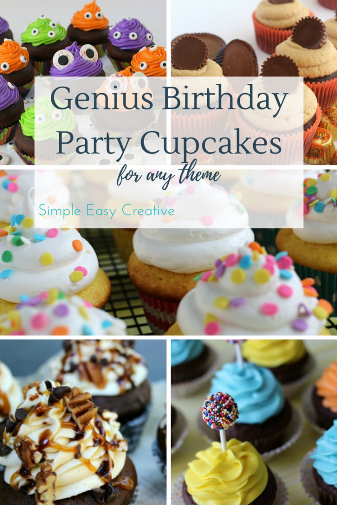Birthday Party Cupcakes- go to party cupcakes for any theme!