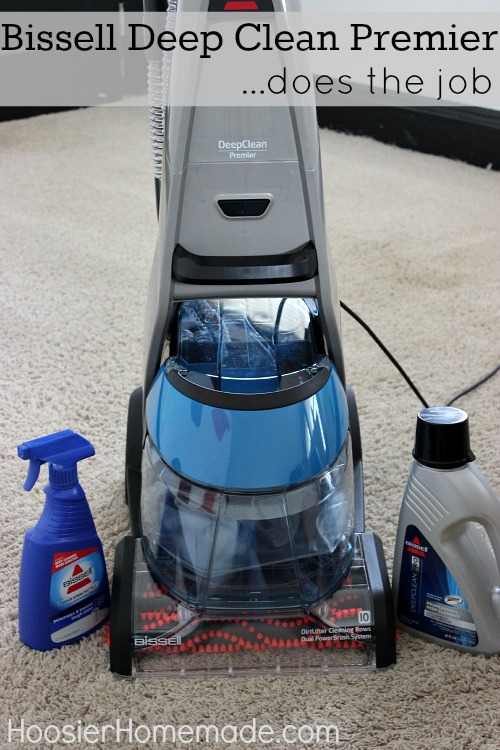 Bissell Deep Clean Premier Review :: HoosierHomemade.com