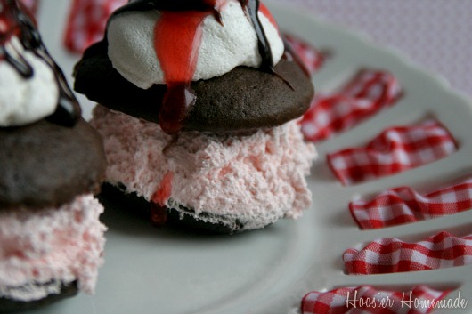 Black Forest Whoopie Pies ⋆ Biscuits to Brownies