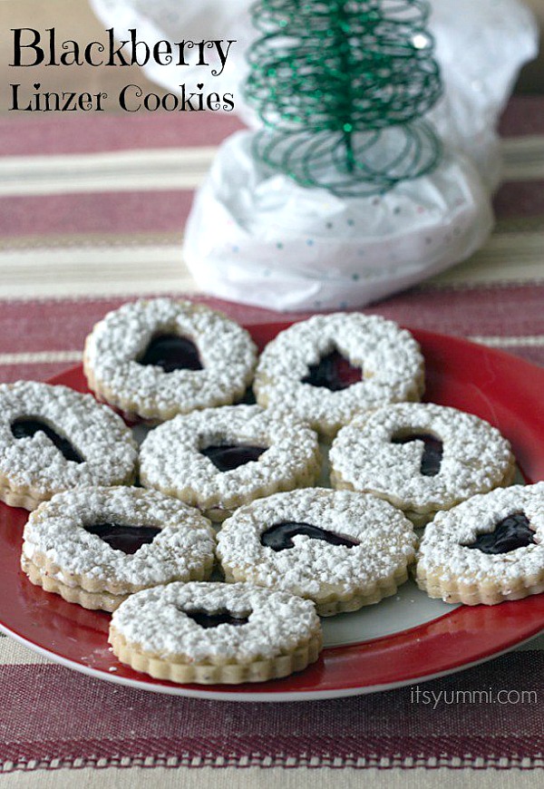 These delicious Christmas Cookies will quickly become a family favorite! The Blackberry Linzer Cookies are perfect for your cookie exchange too! Visit our 100 Days of Homemade Holiday Inspiration for more recipes, decorating ideas, crafts, homemade gift ideas and much more!