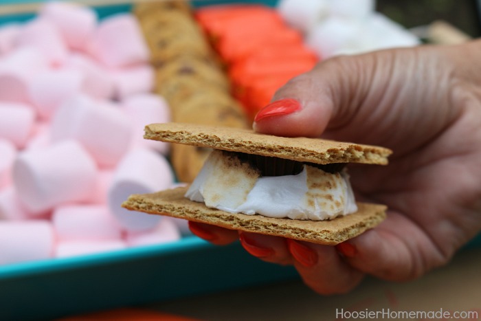 S'mores with Peanut Butter Cups