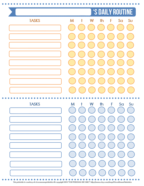 printable-morning-routine-chart-for-kids-chore-list-with-etsy-in-2020-morning-routine-chart