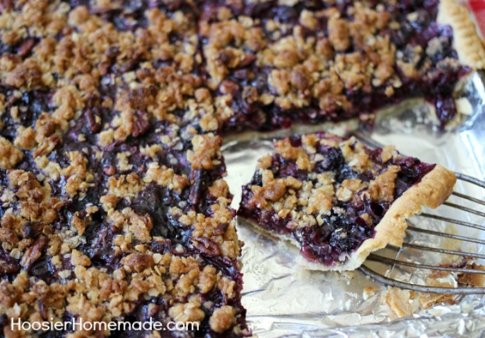 Blueberry Slab Pie
