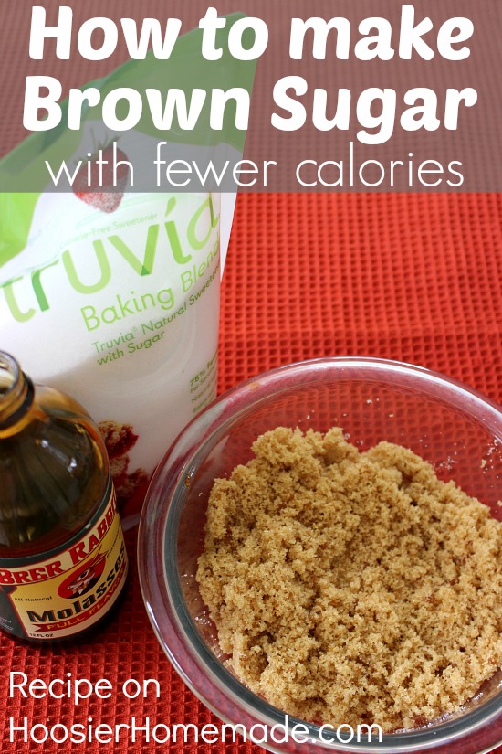 How to make Brown Sugar with Fewer Calories | Recipe on HoosierHomemade.com
