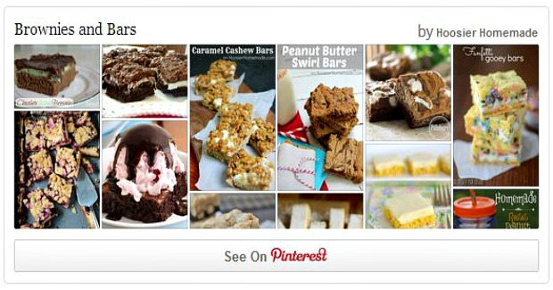 Brownies and Bars Pinterest Board