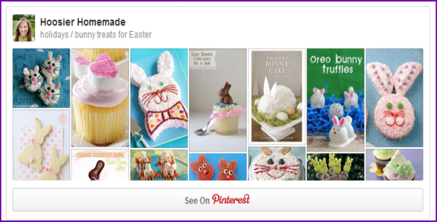 Bunny Treats Pinterest Board