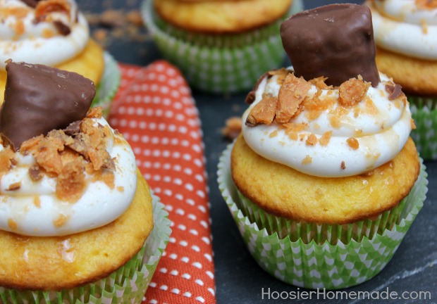 Butterfinger cupcakes how Cupcakes make  to butterfinger