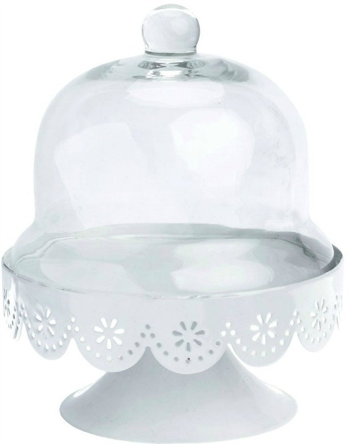 Cake Stand with Glass Dome